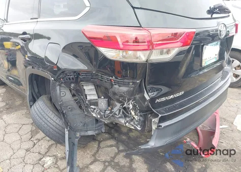 2019 Toyota Highlander Xle from USA, damaged, VIN 5TDKZRFH7KS560257